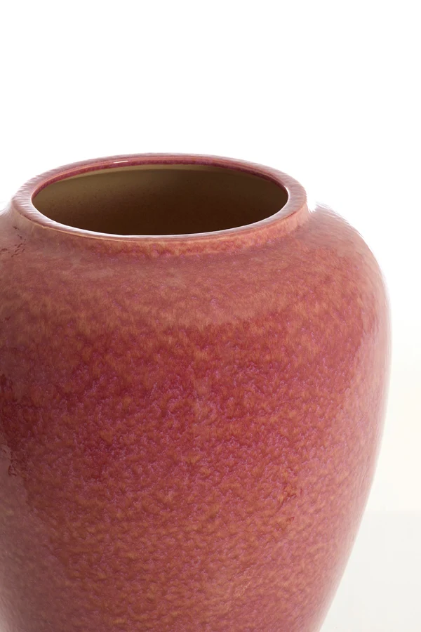 Vase deco 50x64 cm VALERIA ceramics dark pink