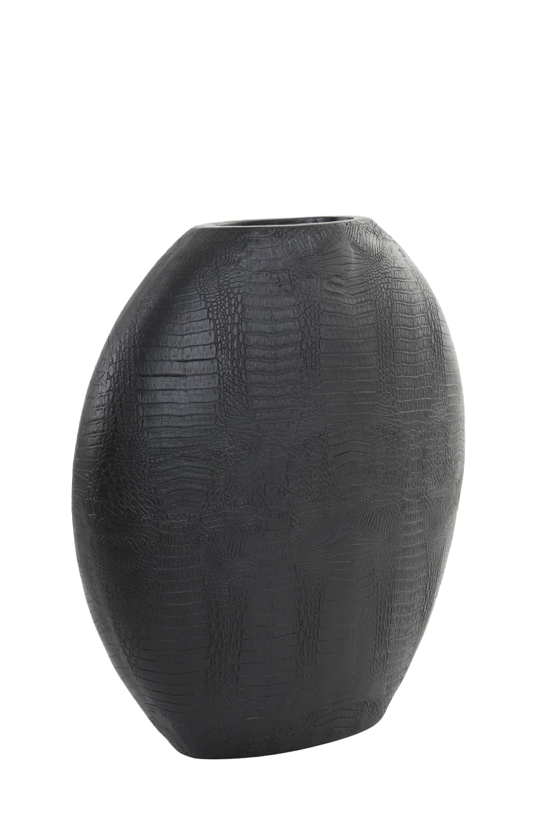 Vase deco 50x15x50 cm SKELD black