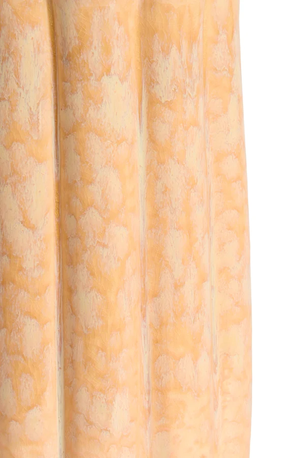 Vase deco 23,5x38 cm SEDONI ceramics light peach