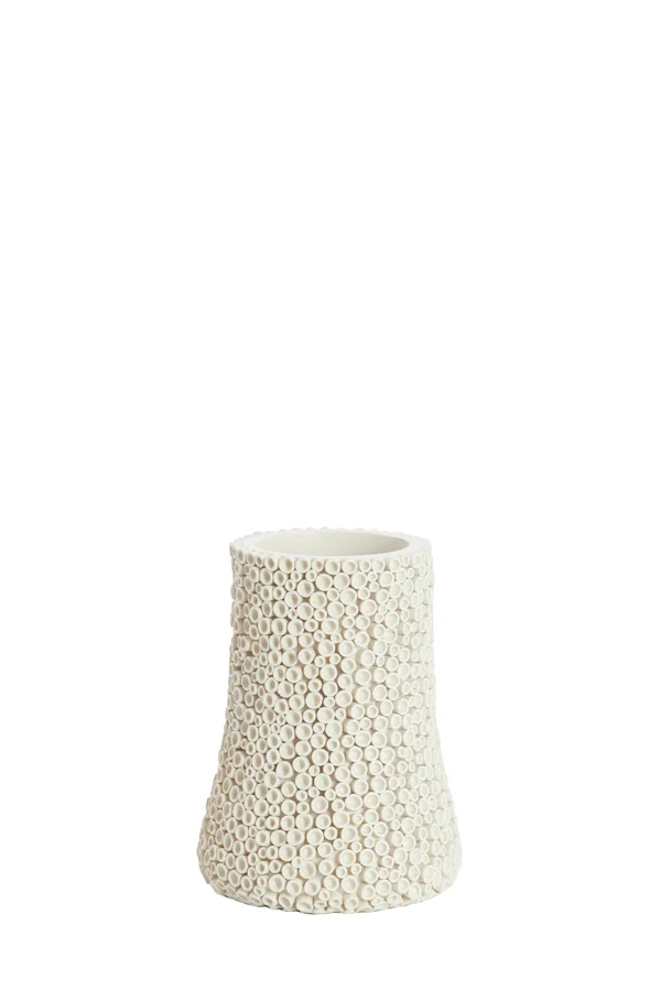 Vase deco 20x26 cm OLVERA cream