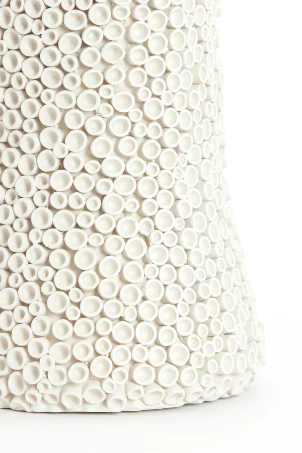 Vase deco 20x26 cm OLVERA cream