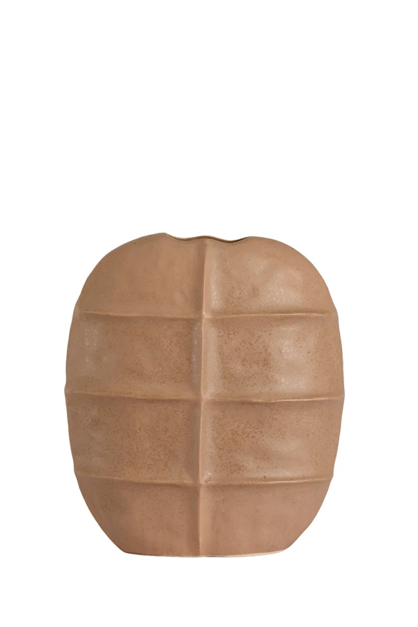 Vase deco 32x16x36 cm MANTU ceramics matt old pink