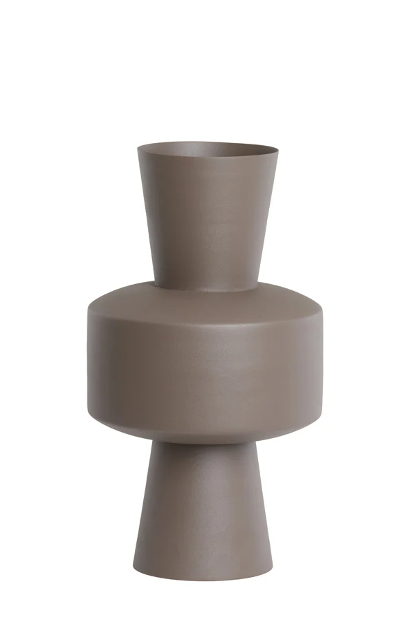 Vase deco 24x42 cm NOVALI matt brown