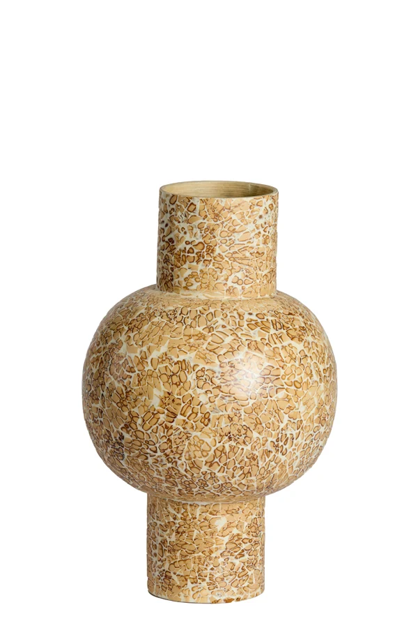 Vase deco 24x38 cm GIRONA bamboo natural