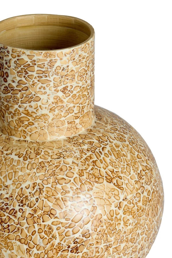 Vase deco 24x38 cm GIRONA bamboo natural