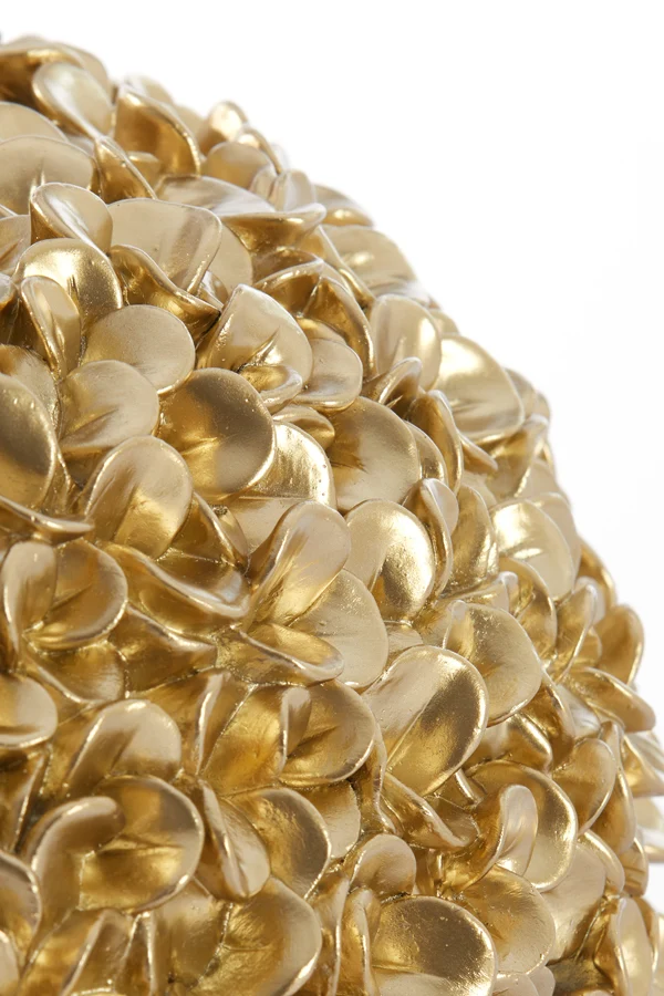 Vase deco 47,5x30 cm PHYLIA gold