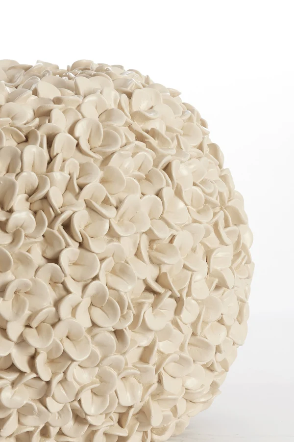 Vase deco 47,5x30 cm PHYLIA cream