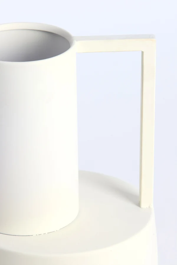 Vase deco 20x53 cm CERTALO cream