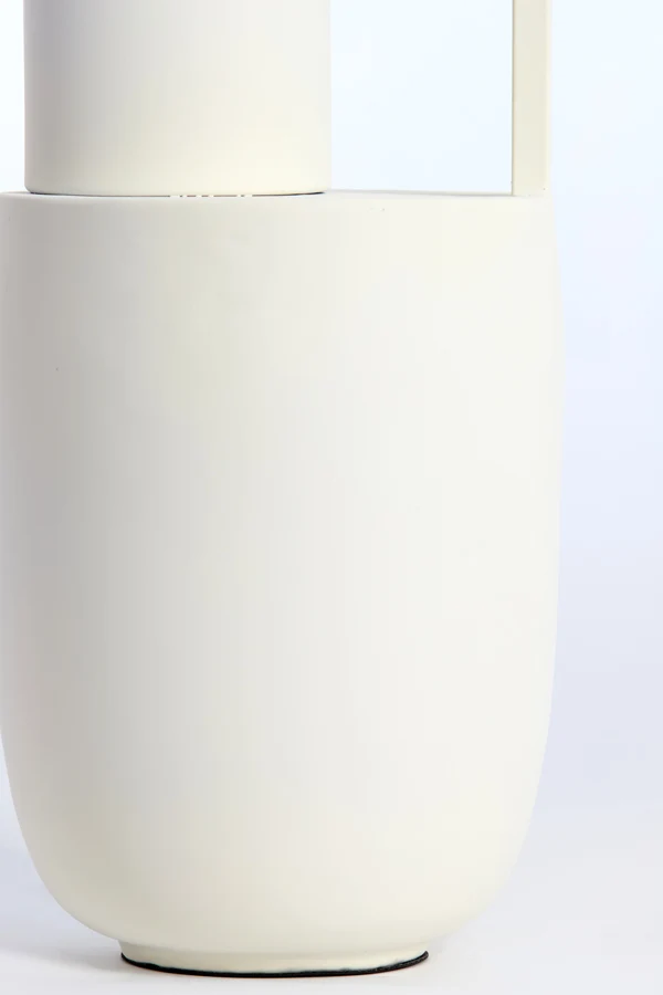 Vase deco 20x53 cm CERTALO cream
