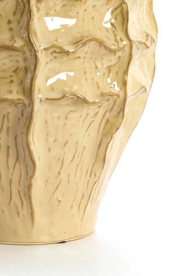 Vase deco 26x35 cm LOSETO ceramics light brown