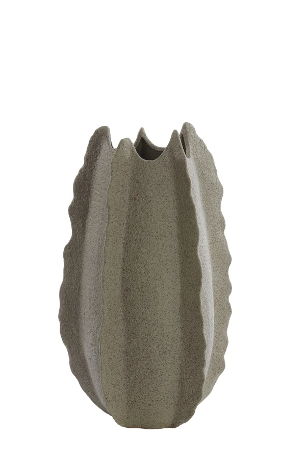 Vase deco 31x53 cm KELAPA ceramics grey green