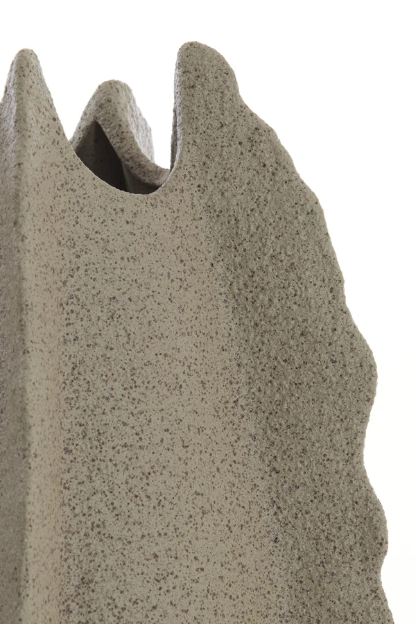 Vase deco 31x53 cm KELAPA ceramics grey green