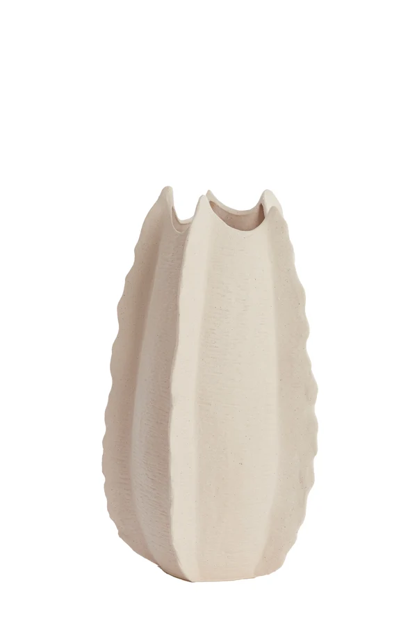 Vase deco 31x53 cm KELAPA ceramics cream
