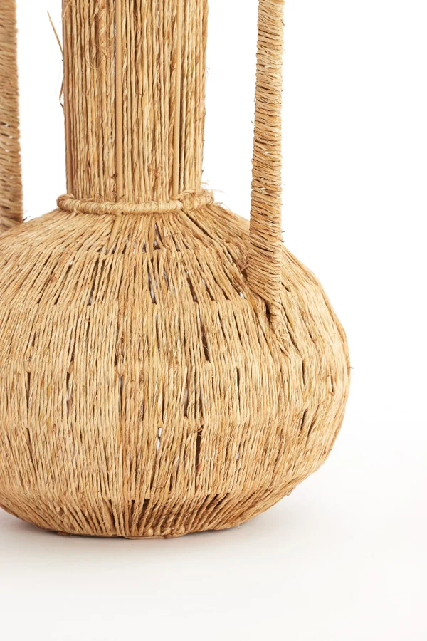 Vase deco 24x37 cm BLENZA jute natural