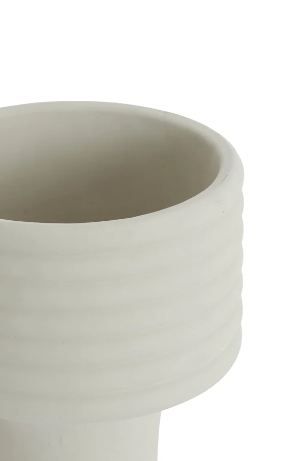 Vase deco 24x35 cm SYLVA ceramics cream