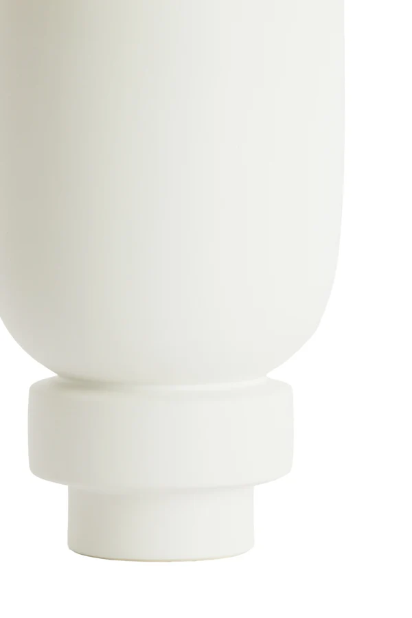 Vase deco 16x25,5 cm ROSSIO matt white