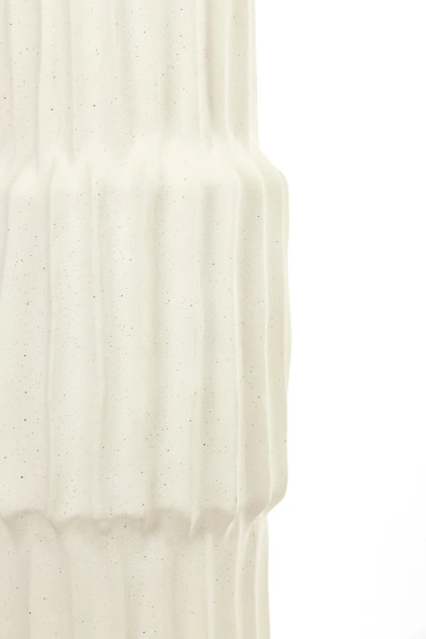 Vase deco 20,5x72,5 cm LONGA ceramics cream