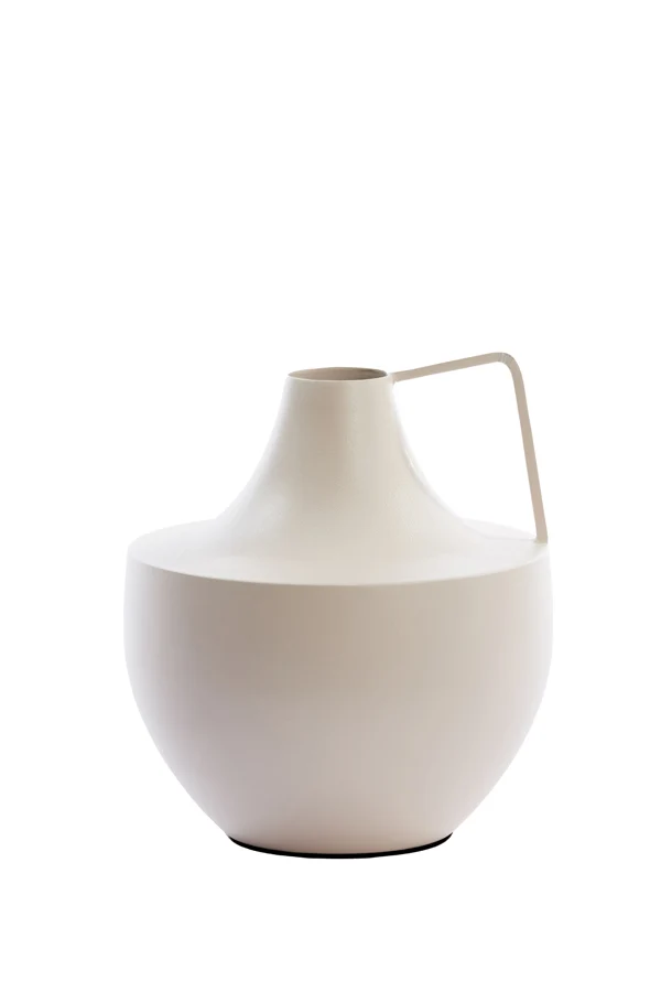 Vase deco 24x26 cm MERY cream