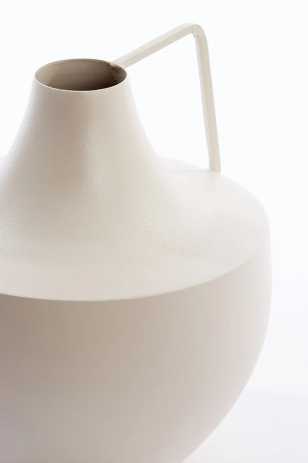 Vase deco 24x26 cm MERY cream