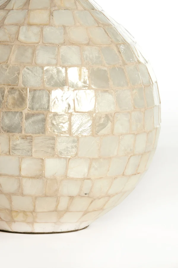 Vase deco 22x25 cm ELORZA cream