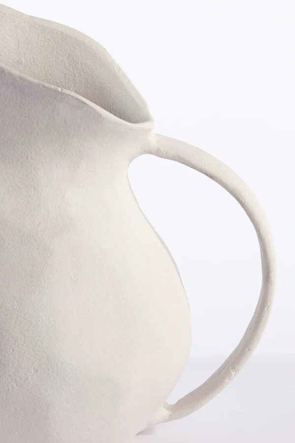 Vase deco 22x17x21 cm ALONZA cream