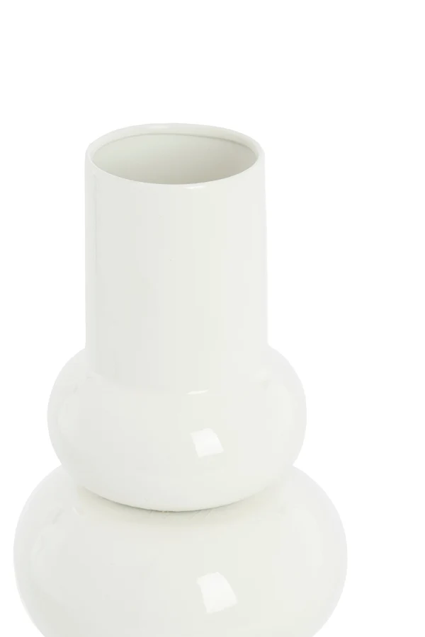 Vase deco 19x43 cm IRISSA cream