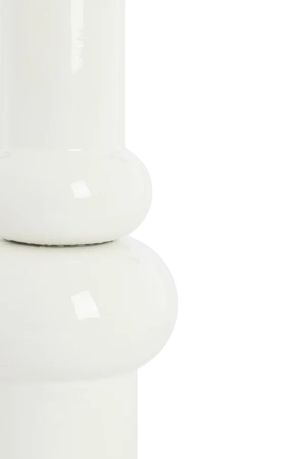 Vase deco 19x43 cm IRISSA cream
