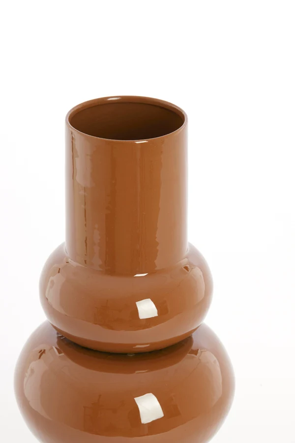 Vase deco 19x43 cm IRISSA caramel