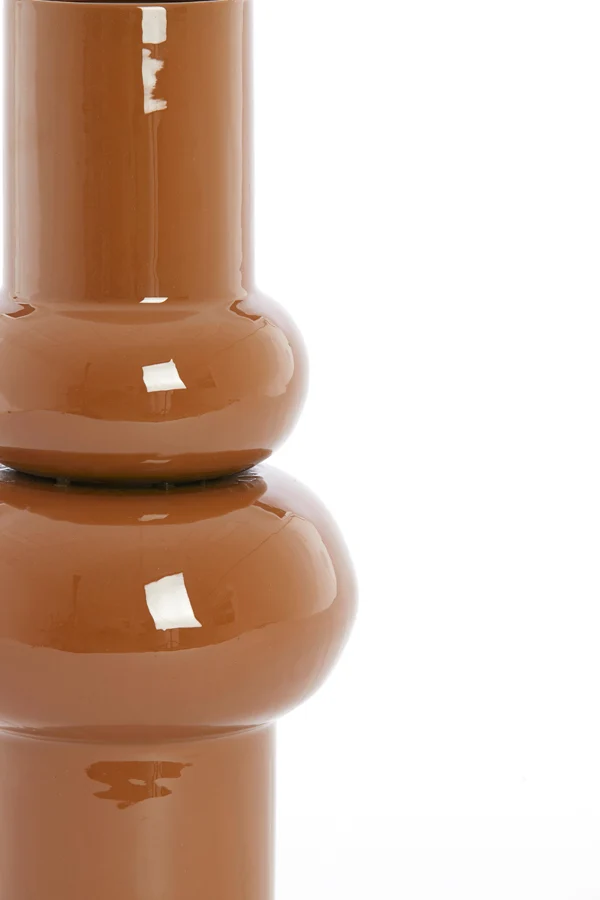 Vase deco 19x43 cm IRISSA caramel