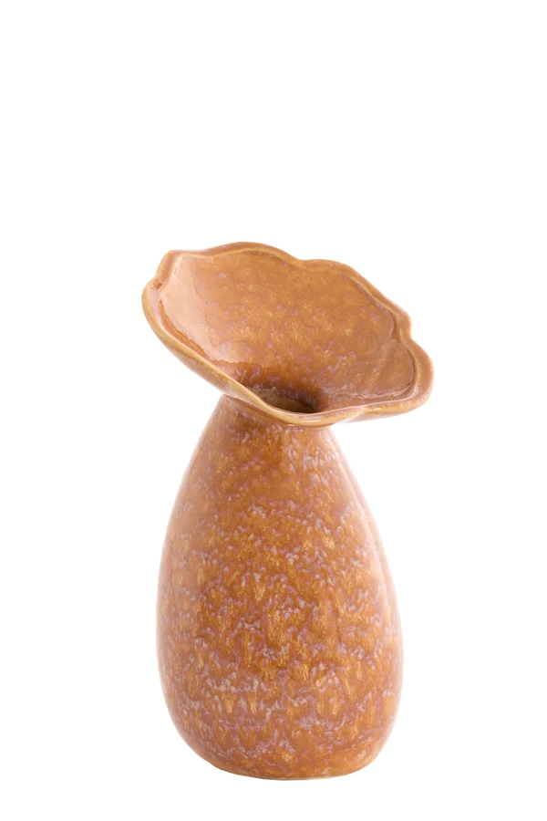 Vase deco 14x24 cm CULLA ceramics terra