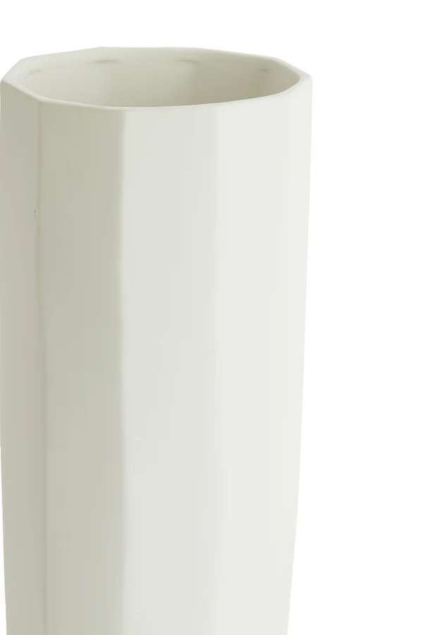 Vase deco 17x39 cm LUMIAR matt white