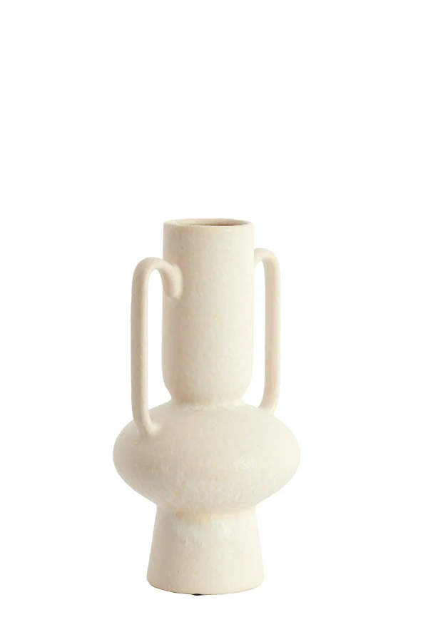 Vase deco 17x32,5 cm OTARU ceramics cream