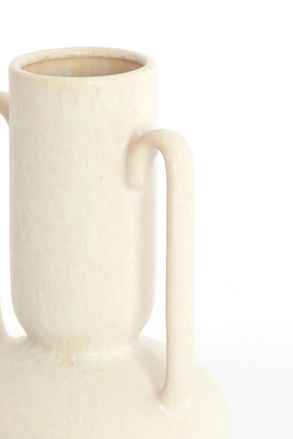 Vase deco 17x32,5 cm OTARU ceramics cream
