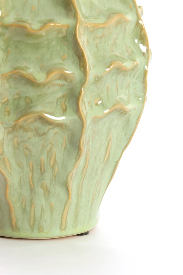 Vase deco 19x25 cm LOSETO ceramics green