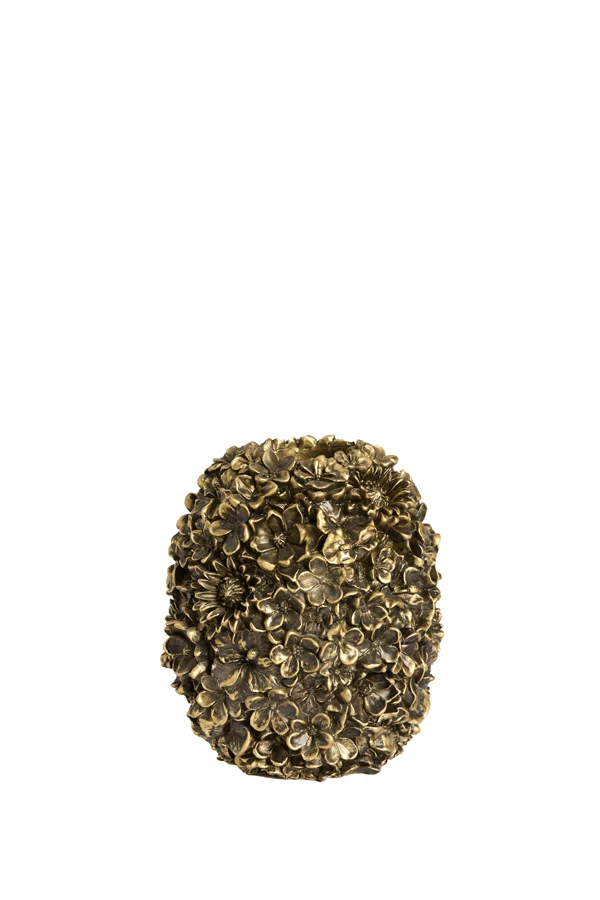 Vase deco 17x20 cm VIOLETA bronze
