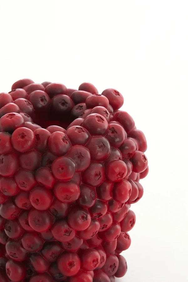 Vase deco 14x16,5 cm BERRIES burgundy