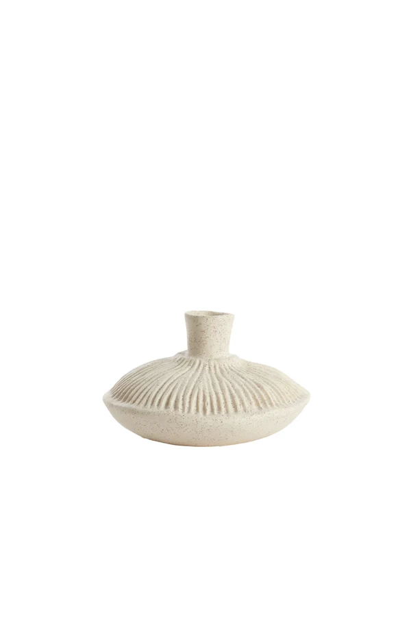 Vase deco 15x9 cm NEIRA ceramics cream