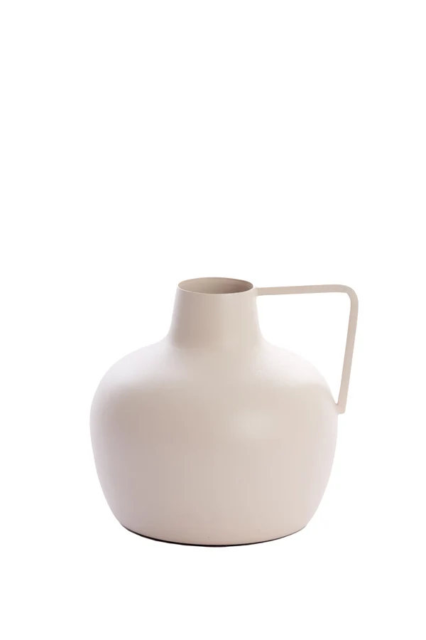 Vase deco 17x18 cm MERY cream