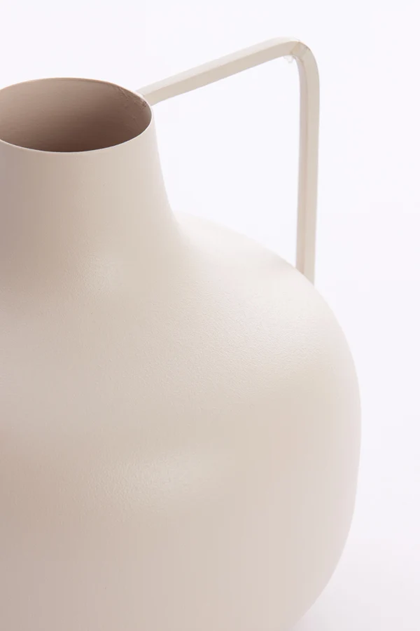 Vase deco 17x18 cm MERY cream