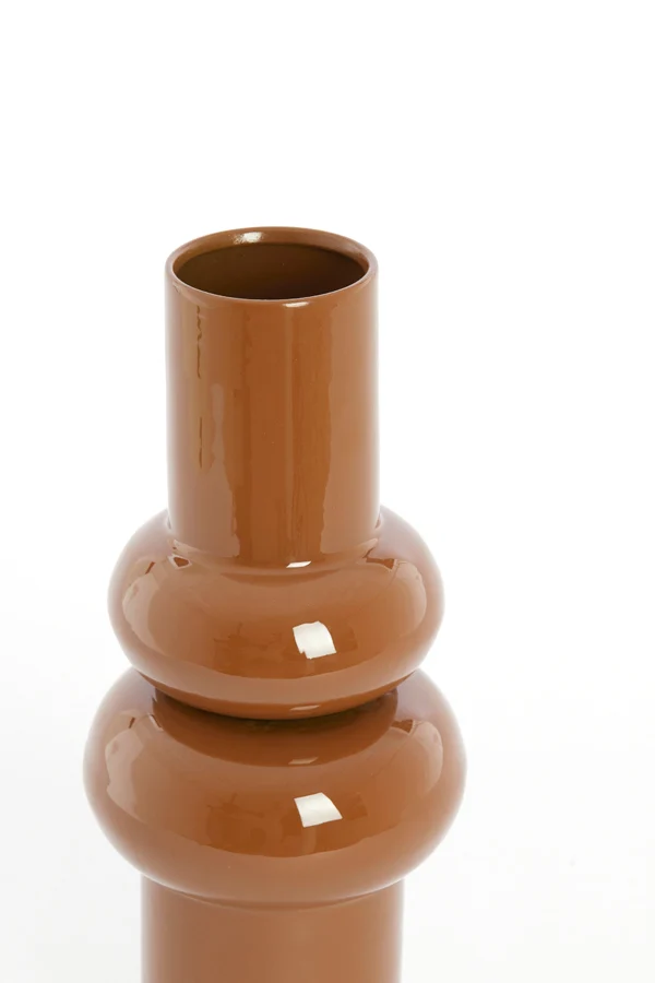 Vase deco 15x36 cm IRISSA caramel