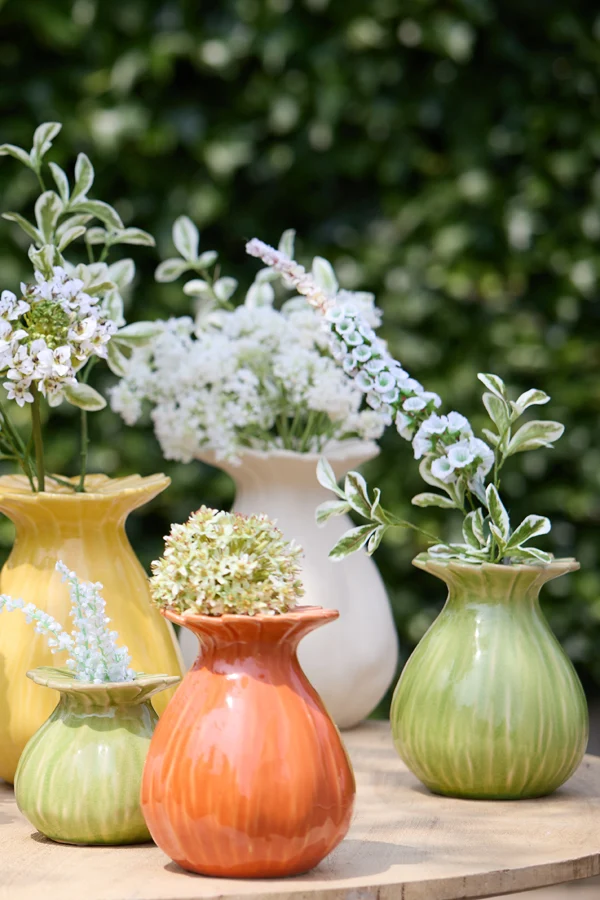 Vase deco 19,5x25 cm REWA ceramics cream