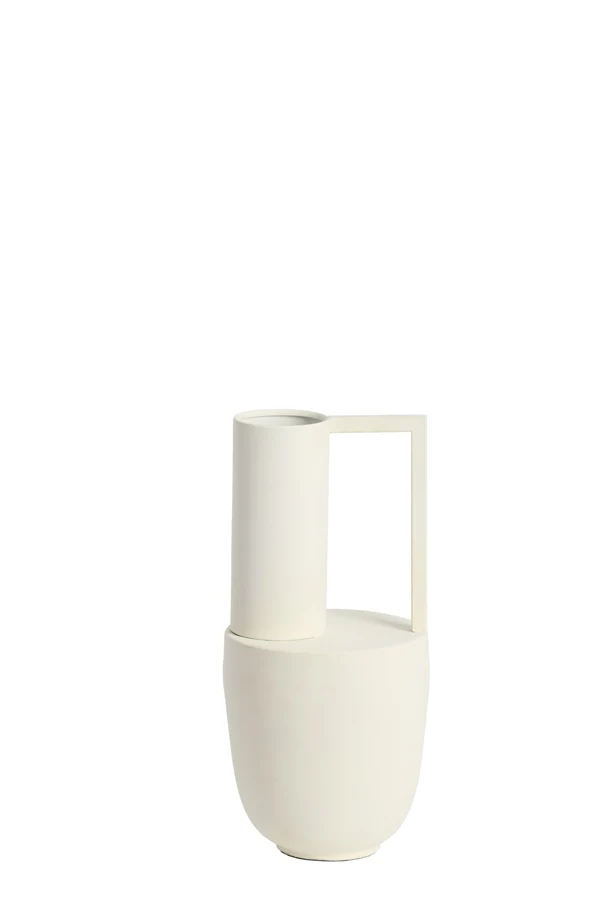 Vase deco 16x35 cm CERTALO cream