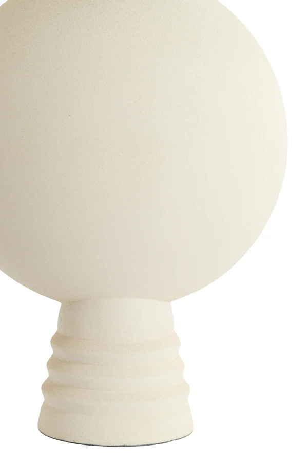Vase deco 18x54,5 cm KAVANSI matt cream