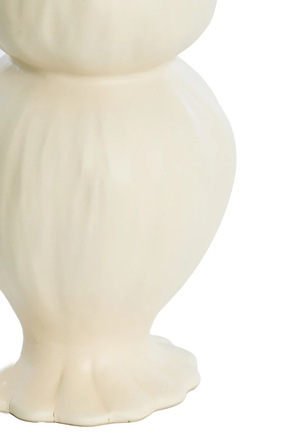 Vase deco 16x32 cm REWA ceramics cream