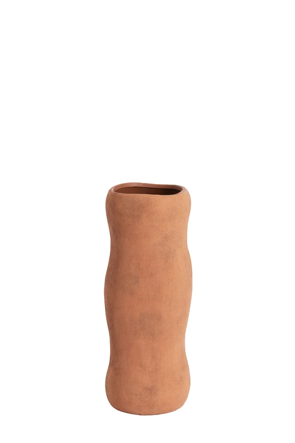 Vase deco 15,5x38 cm SERAFINA ceramics terra