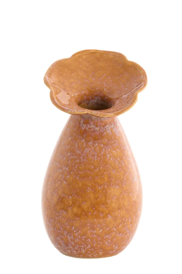 Vase deco 15,5x29 cm CULLA ceramics terra
