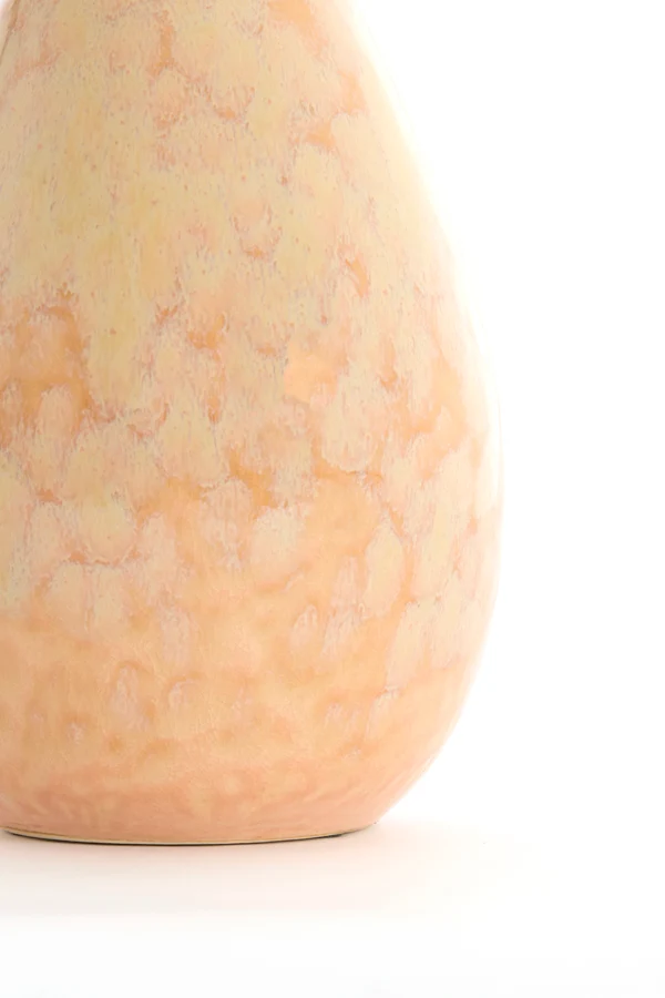 Vase deco 15,5x29 cm CULLA ceramics light peach