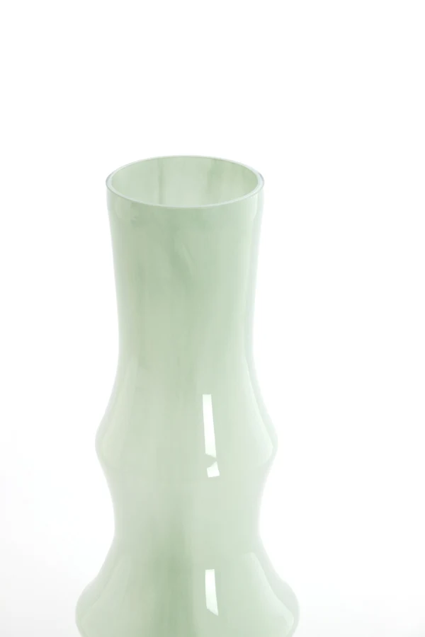 Vase 19x50 cm FIORENZA glass mint