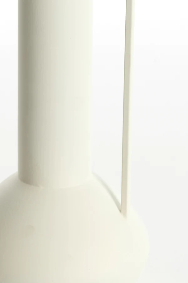 Vase deco 12x33 cm PANZANO matt cream