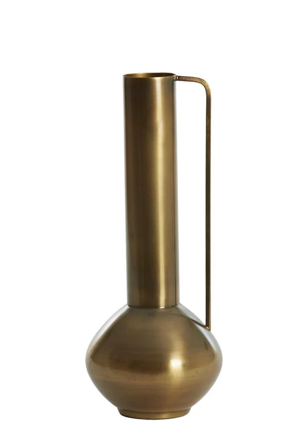 Vase deco 12x33 cm PANZANO antique bronze